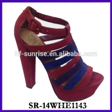 SR-14WHE1143-1 reife sexy Frauen High Heels Sandalen